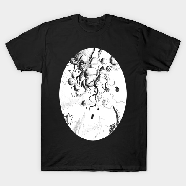 Yog-sothoth - Lovecraftian inspired art and designs T-Shirt by STearleArt